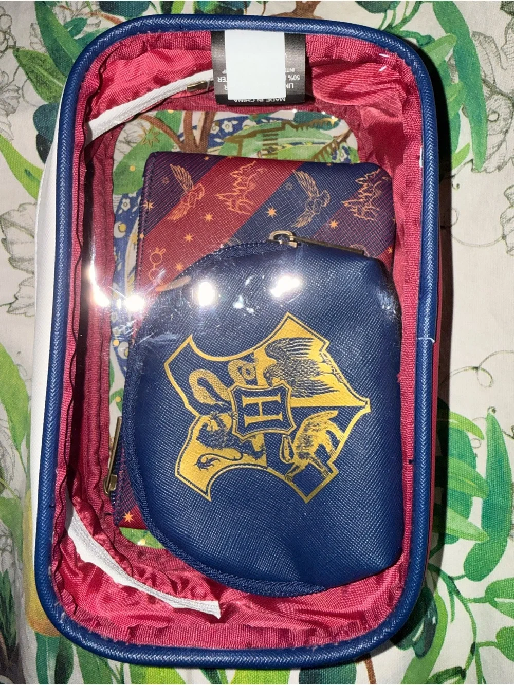 Harry Potter Hogwarts Travel Cosmetic Bags - Set of 3